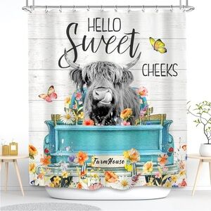 Adorable Farmhouse Shower Curtain